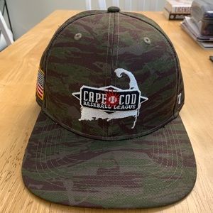 Cape Cod Baseball Camo Fitted Hat